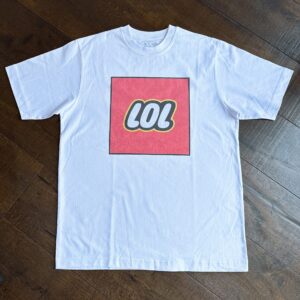 FAUX PRINT TEE LOL